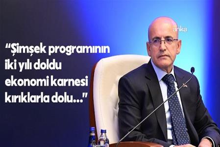 Şimşek programının iki yılı doldu, ekonomi karnesi kırıklarla dolu, 2026 şimdiden kayıp yıl oldu