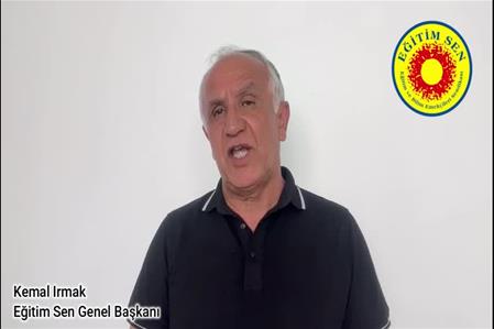 Eğitim-Sen'den Bakan Tekin'e: "Eleştiren herkesi geri zekalı ilan ediyorsunuz, istifa edin"
